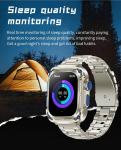 Rugged Waterproof Outdoor Smart Watch Body Temperature Compass 240x296