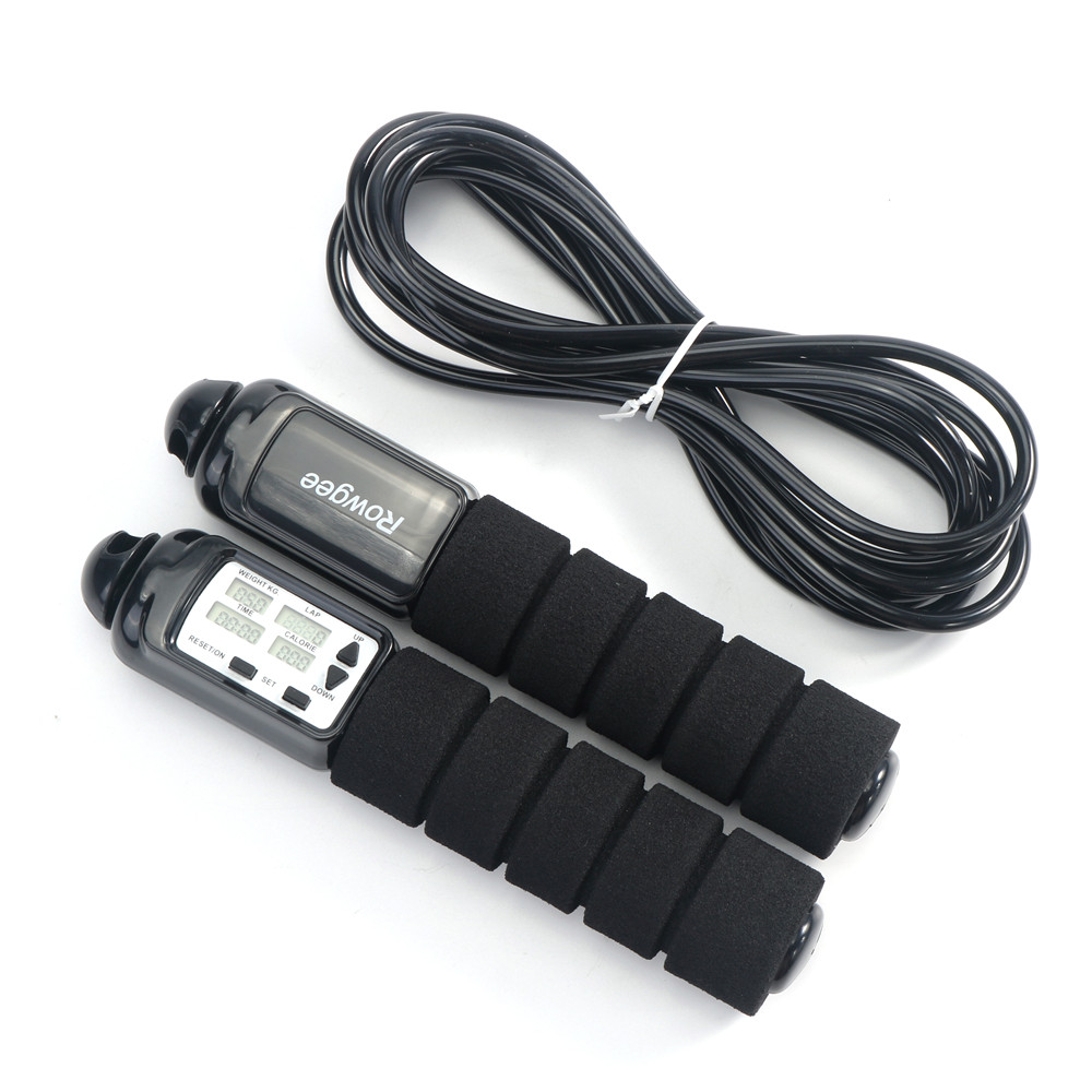 Fitness Jump Rope ABS EVA Handle PVC Wire Speed Jump Rope For Adult Kid Sport