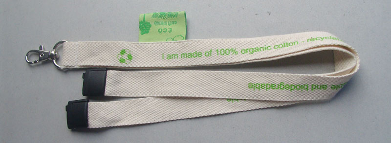 2.0CM Wide 36" Long Eco Friendly Lanyards With Customized Logo