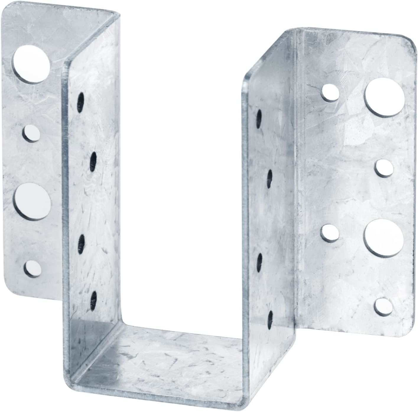 LU26 Light Face-Mount Joist Hanger - Wood Construction Connectors, 20 Gauge Galvanized Steel Brackets, Hurricane Rafter Ties, 2x6, 100 Per Pack