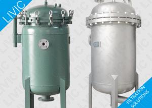 China Filter Bag Housing For Automotive , Stainless Filter Housing For Paints Filtration wholesale