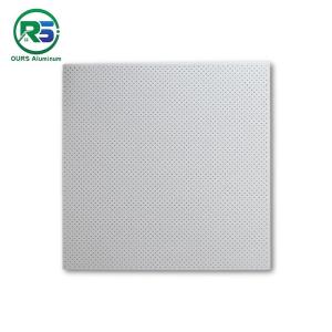 China Decorated Dia 2.3mm White Clip In Metal Ceiling Sound Absorption Easy Installation wholesale