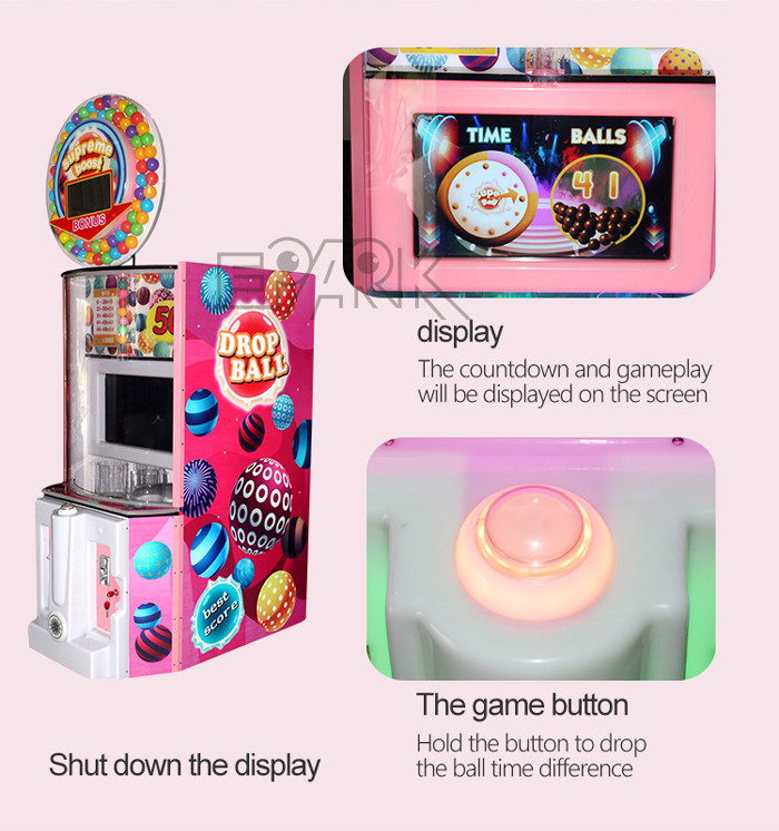 Happy Drop Ball Redemption Ticket Prize Amusement Game Machines