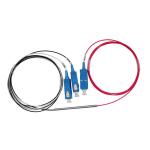 Mini Steel Tube FBT Splitter 1x2 1310/1490/1550nm Fiber Optic Couplers And