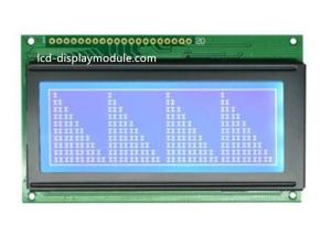 China Transmissive Negative Graphic LCD Display Module STN Blue Viewing Area 84mm * 31mm on sale