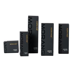 China Personalized Perfume Essential Oil Packaging Boxes With Black Custom Design wholesale