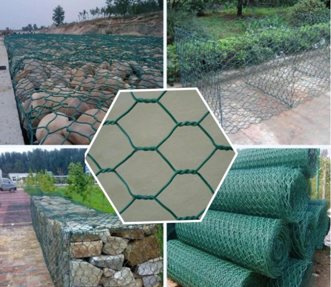 2mm Hex 1x1x0.5m Galvanised Steel Gabion Cages For Dam Protection