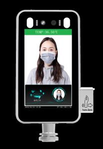China 178° View Dustproof 0.7m LCD Face Recognition Kiosk wholesale