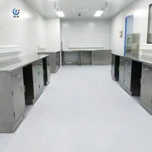 China High Durability Stainless Steel Lab Bench Anti Alkali Island Table Workstation wholesale