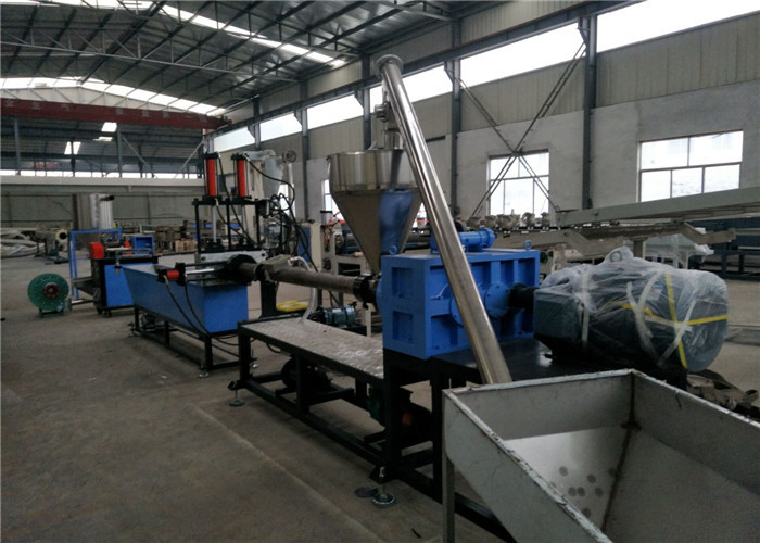 PE HDPE LDPE Plastic Granules For Film Material And Block Material Plastic Pelletizing Machine