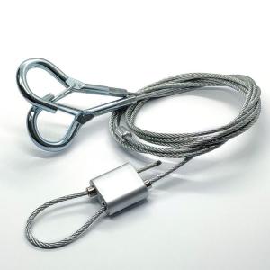 China Lock Grip Small Model Cable 1.5mm Suspension Kit Industrial Fixture Hanging Hardware wholesale