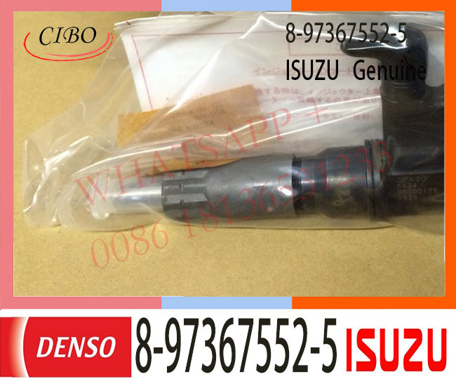 8-97367552-5 ISUZU Fuel Injector 8-97367552-3 For 4HL1 6HK1 095000-5500 095000-5504