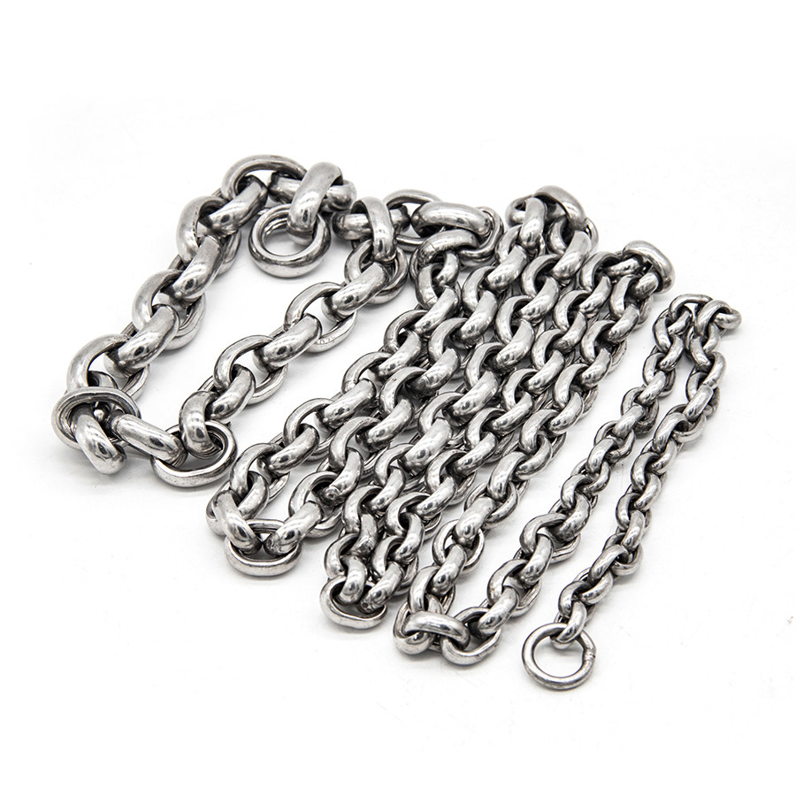 Tarnish Free Unisex Stainless Steel Fitness Whip 18 Inches