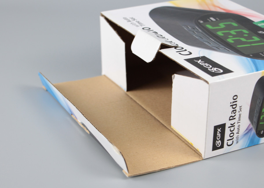 Corrugated Custom Retail Boxes , Glossy Finishing Bespoke Packaging Boxes