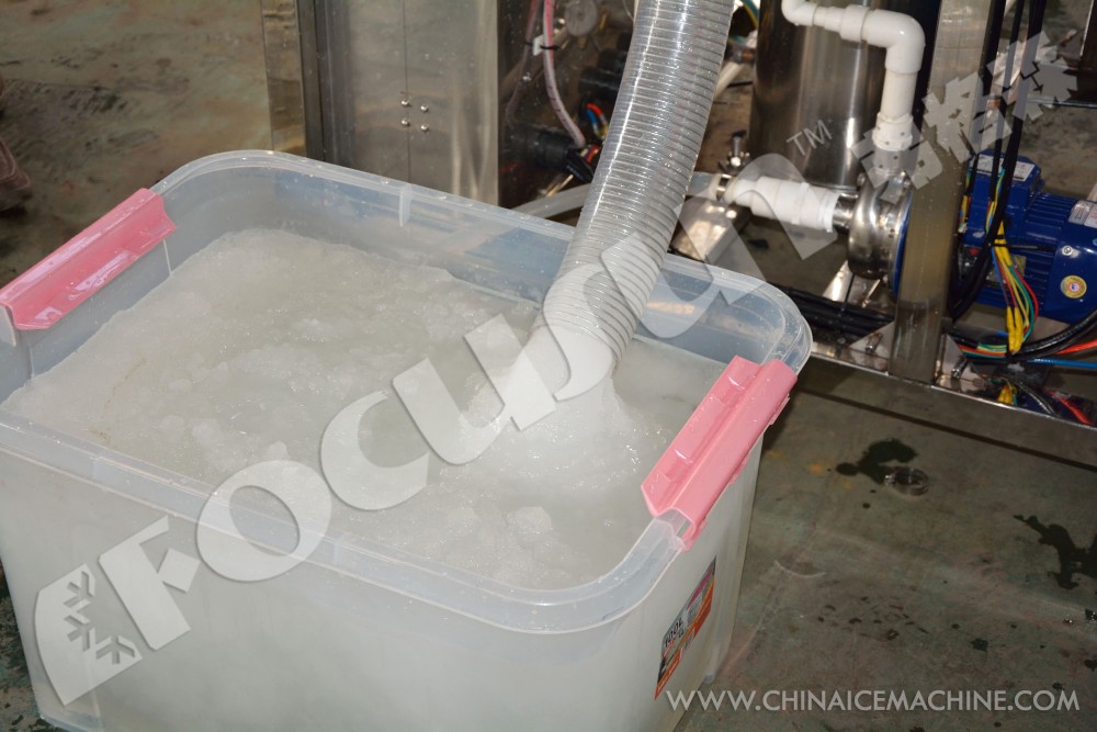 5 Ton Industrial Slurry Ice Machine with Stainless Steel 304 and 380v/3p/50hz Voltage