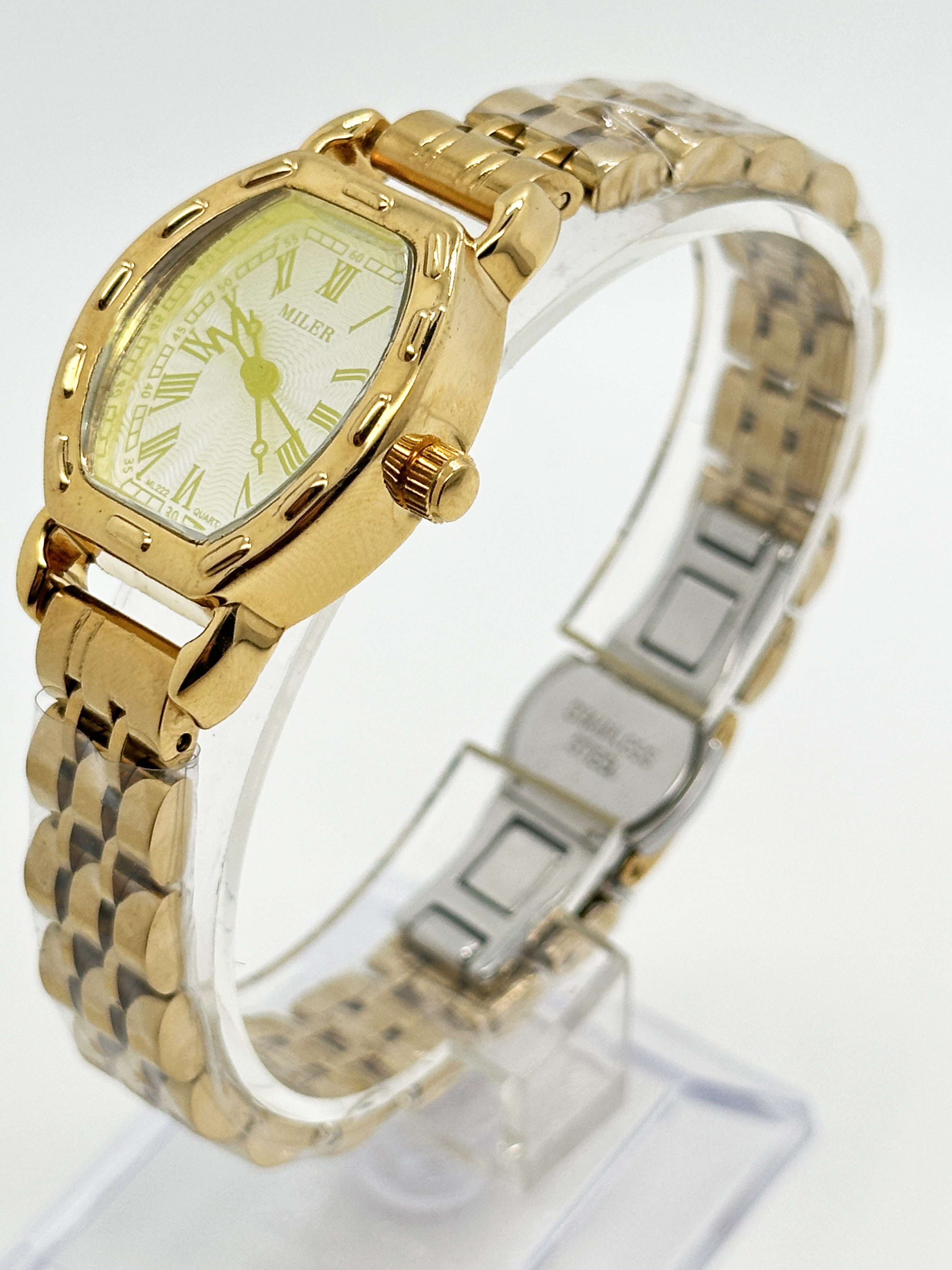 Factory Wholesale Fashionable and Elegant Quality Women Watches with Stainless Steel Strap Analog Luxury Watch