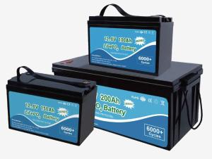China Safe 12.8V 25.6V Lithium Ion LiFePO4 Battery High Cycle Fast Charging wholesale