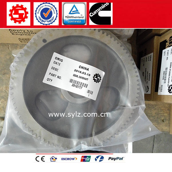 High quality competitive Cummins 6CT Diesel Engine Camshaft Gear 3918777 for