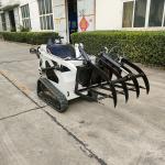 Electric Drive 13.5KW Mini Skid Steer Loader With Your Own Logo
