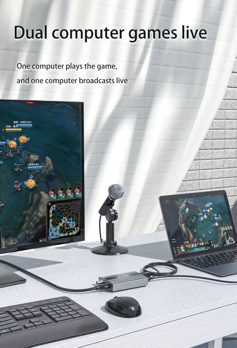 Windows 10 Compatible Video Capture Box with Outstanding Performance and Other Output