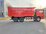 WEICHAI SHACMAN F3000 Tipper Truck 6x4 380 EuroII Red Dump Truck Front Lift