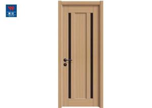 China Decoration Line Modern Room Design Interior WPC Eco friendly wooden Doors With Frames wholesale