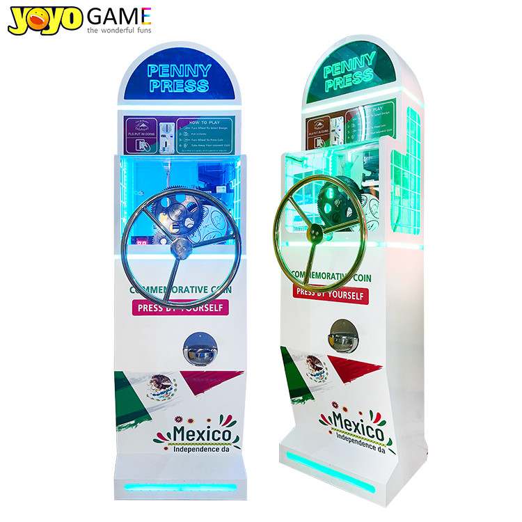 New China Manufacturer Earning Money Coin Pennies Press Machine Souvenir Coin Press Machine Souvenir Coin Maker For Sale