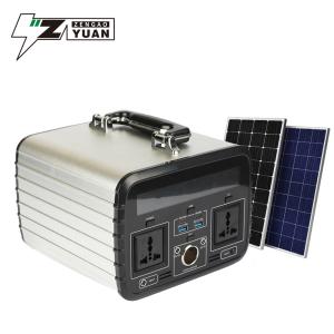 China Quick Charge 600W Solar Generator 110V AC Outlets / DC Ports wholesale