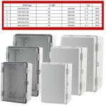 400x300x180mm IP65 Waterproof Electrical Enclosure Outdoor Plastic Wall Junction