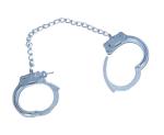 Carbon Steel Nickel Handcuffs And Legcuffs For Prisoner
