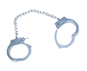 China Carbon Steel Nickel Handcuffs And Legcuffs For Prisoner wholesale