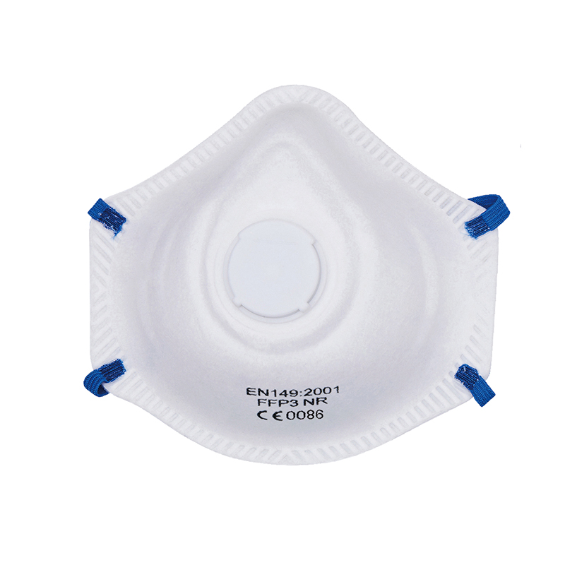 Earloop Valved Respirator DM028 V Anti-dust Moulded EN149 FFP3 Dust Masks with Valve