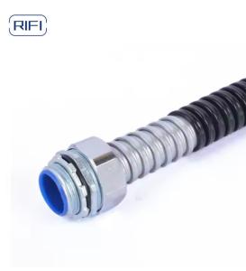 China PVC Coated Metallic Electrical Pipe Galvanized Gi Stainless Steel Flexible Metal Conduit wholesale