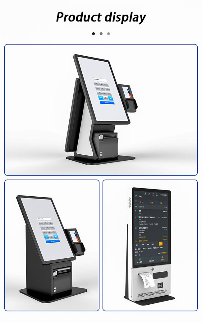 Self-Service Digital Ordering Terminal for Retail and Hospitality