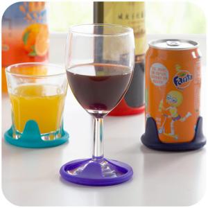 China New Arrival Useful Fationable Silicone Goblet mat Silicone Drink Coasters wholesale