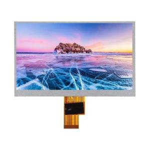 China LVDS 40 Pins Display 1024x600 280 Nit TFT Color Monitor 7 Inch wholesale