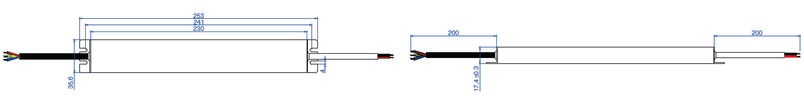 SMPS 1.88A Ultra Slim LED Driver , Outdoor LED Waterproof Power Supply IP67