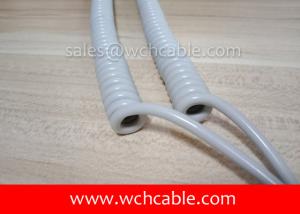 China UL21142 Medical Handspring Curly Cable wholesale