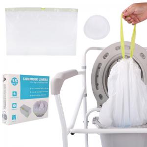 China LDPE Plastic Disposable Commode Liners For Bedside Portable Toilet Chair wholesale