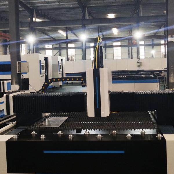 Raycus 1KW 2KW CNC Fiber Laser Cutting Machine High Accuracy
