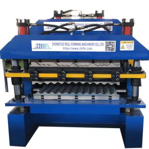 China Double Layer Metal Roofing Sheet Machines For Ecuador wholesale