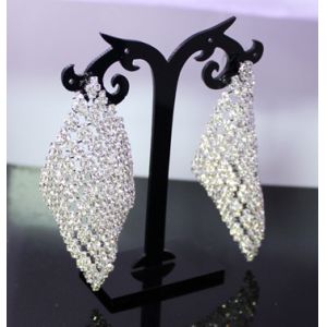 China Fashion Crytal Earrings For Women Wedding Jewelry Gift wholesale