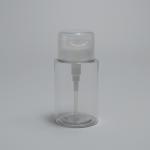 150ml PET Plastic Cosmetic Package Eye Nail Polish Press Pump Bottle for Makeup