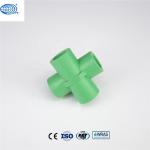 Ppr Pipe Fitting 4 Path Cross For Water Supply