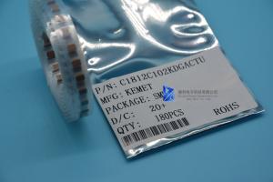 China 0.001uF 1000V C0G 10% Pad SMD1812 Cap Ceramic C1812C102KDGACTU wholesale