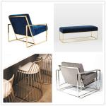OEM steel Metal furniture base stainless steel tables/bench/chair base
