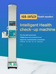 China AC160v Coin Operated Height Weight Blood Pressure Monitoring Machine For Hospital wholesale