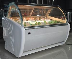 China R404a Ice Cream Display Case wholesale