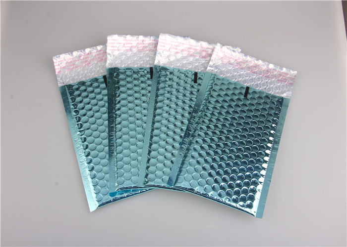 Turquoise Color Metallic Bubble Mailers Padded Envelopes 360x460 #A3 Size
