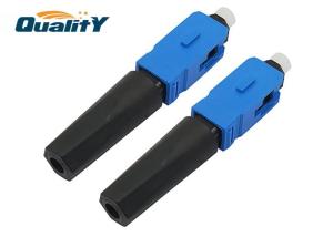 China Direct Plug Type SC UPC Fiber Optic Fast Connector G657A Return Loss 45db wholesale